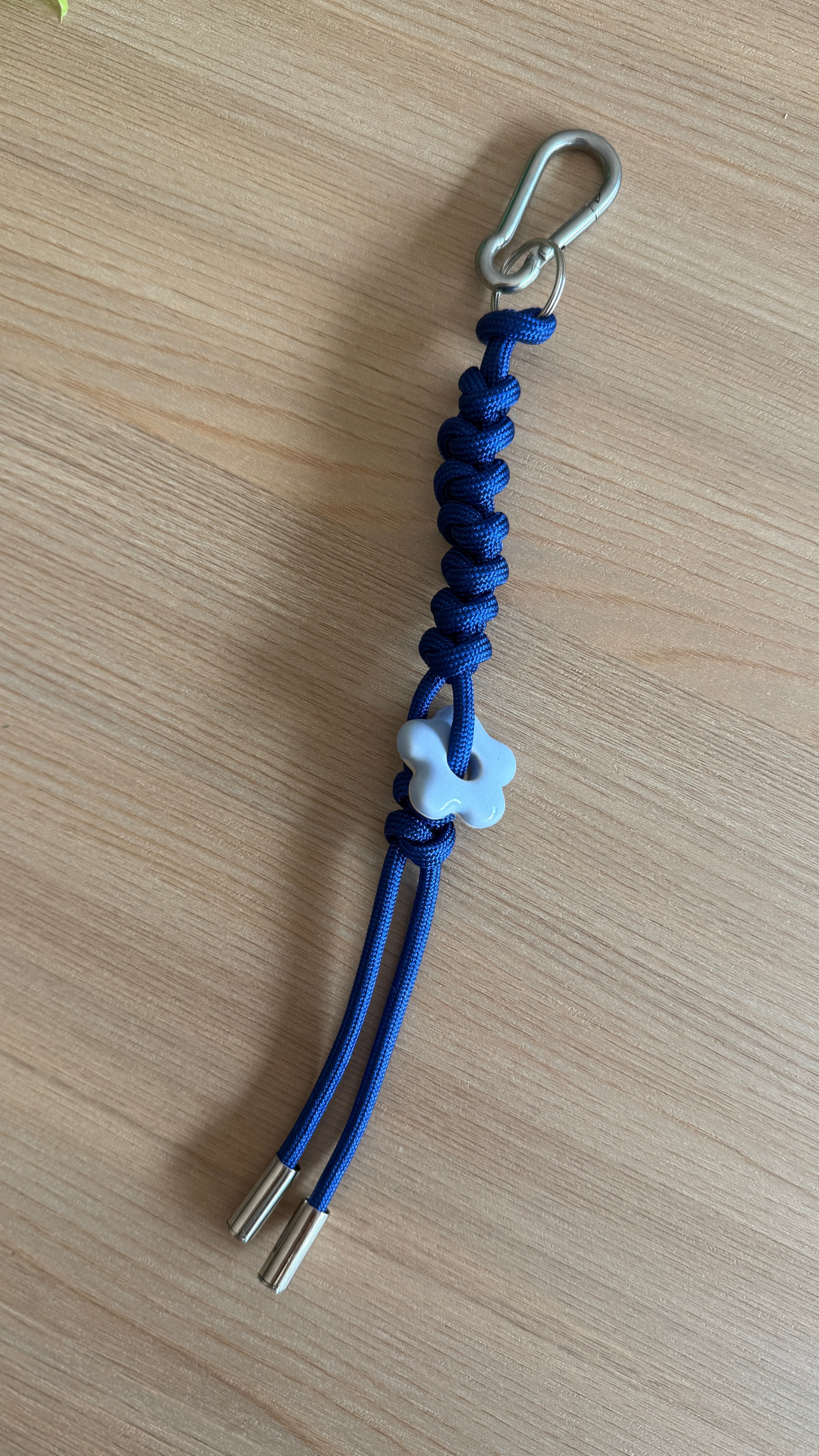 Snake Knot Flower Bag Charm