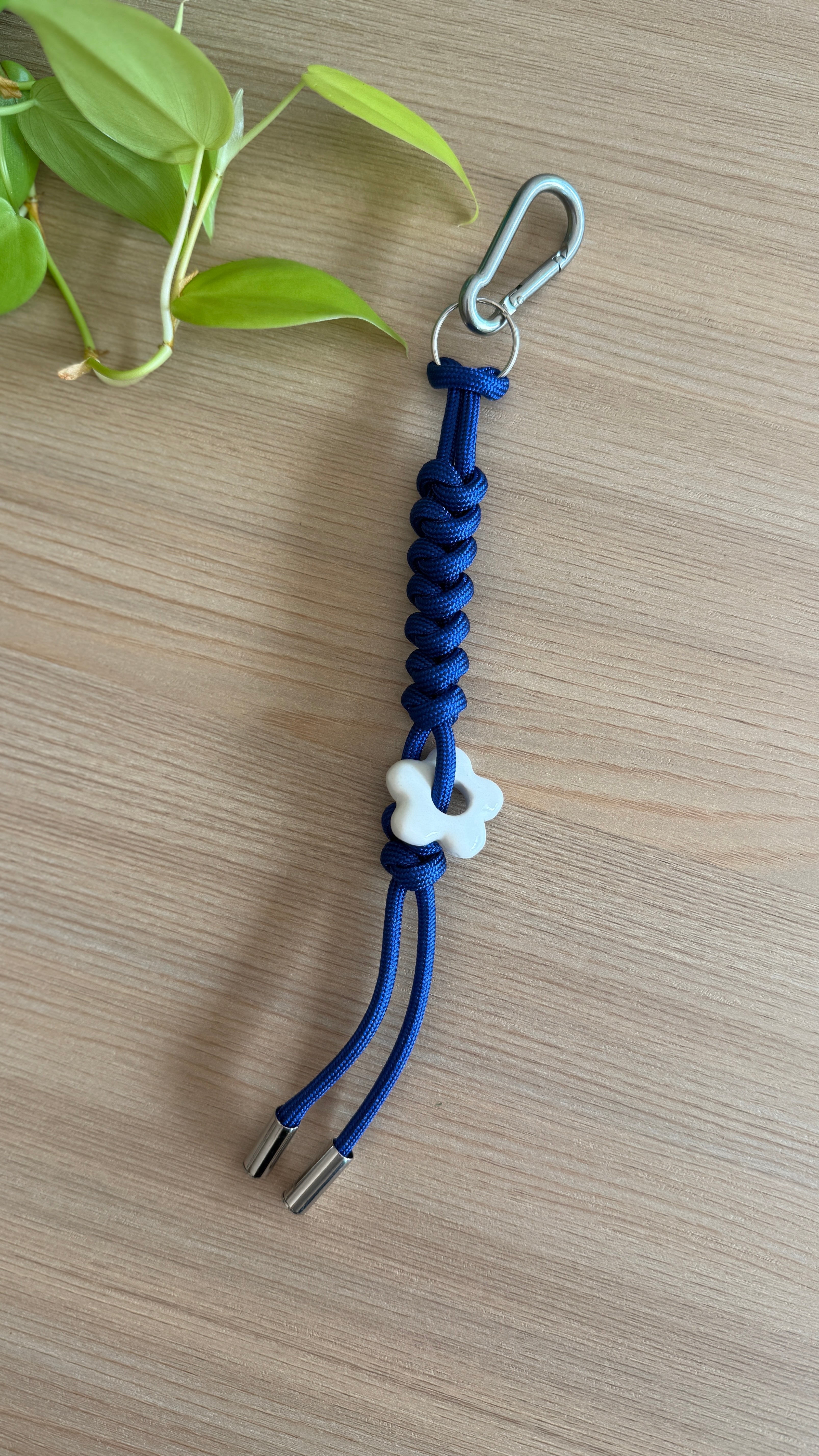 Snake Knot Flower Bag Charm