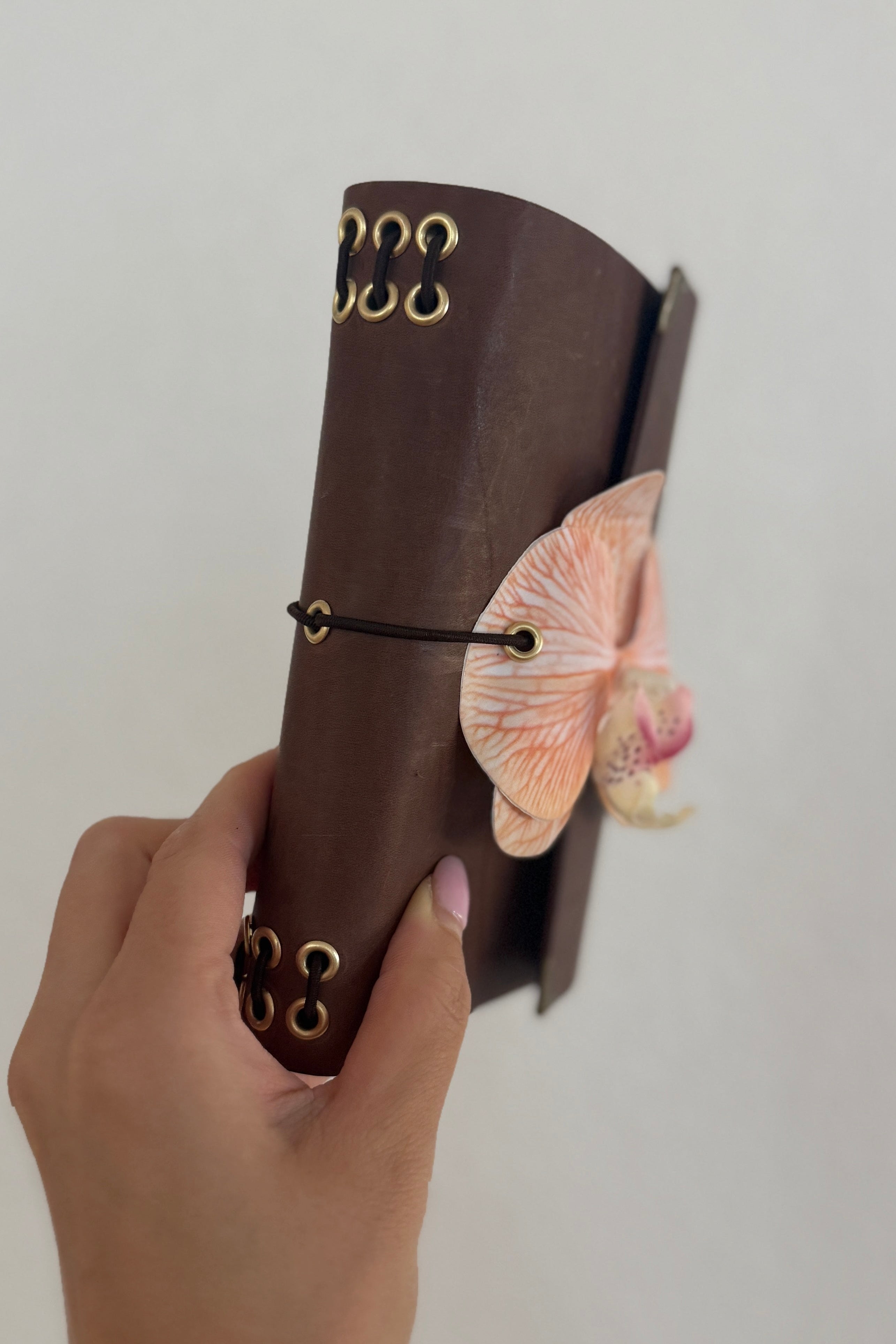 A6 tangerine orchid