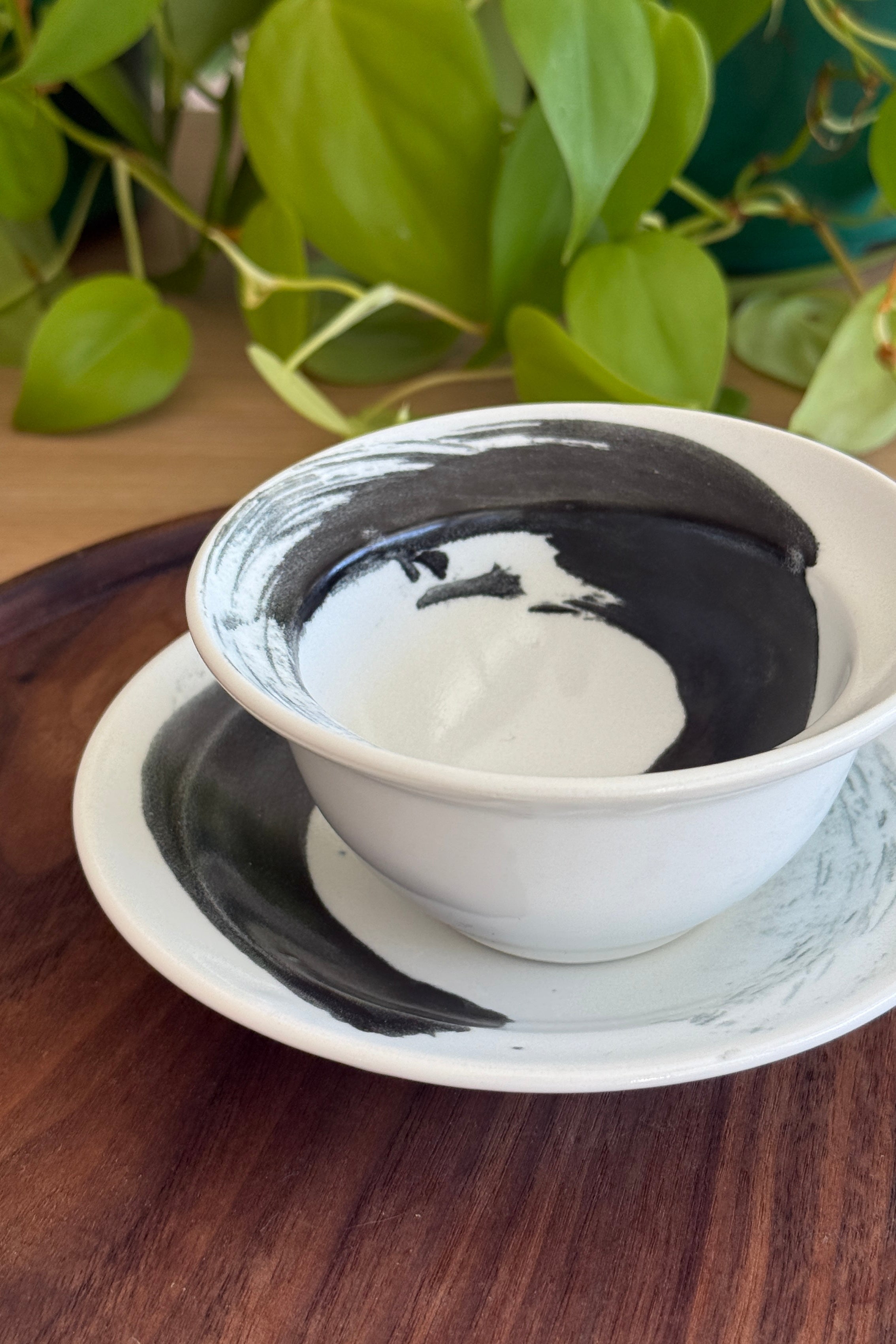 Brushstroke Porcelain Set