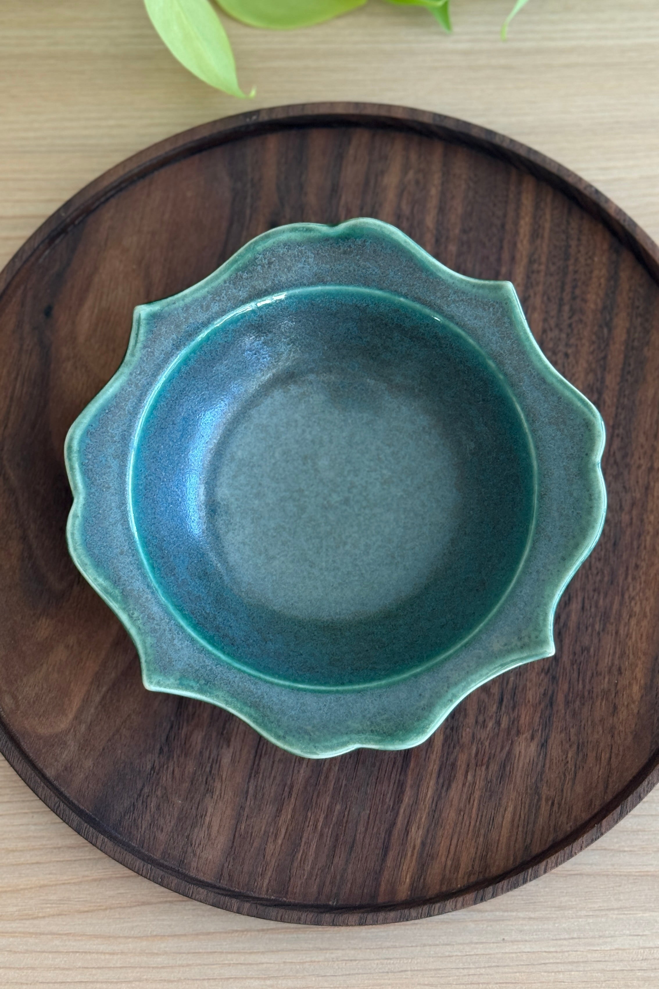 Small Flower Blossom Plate