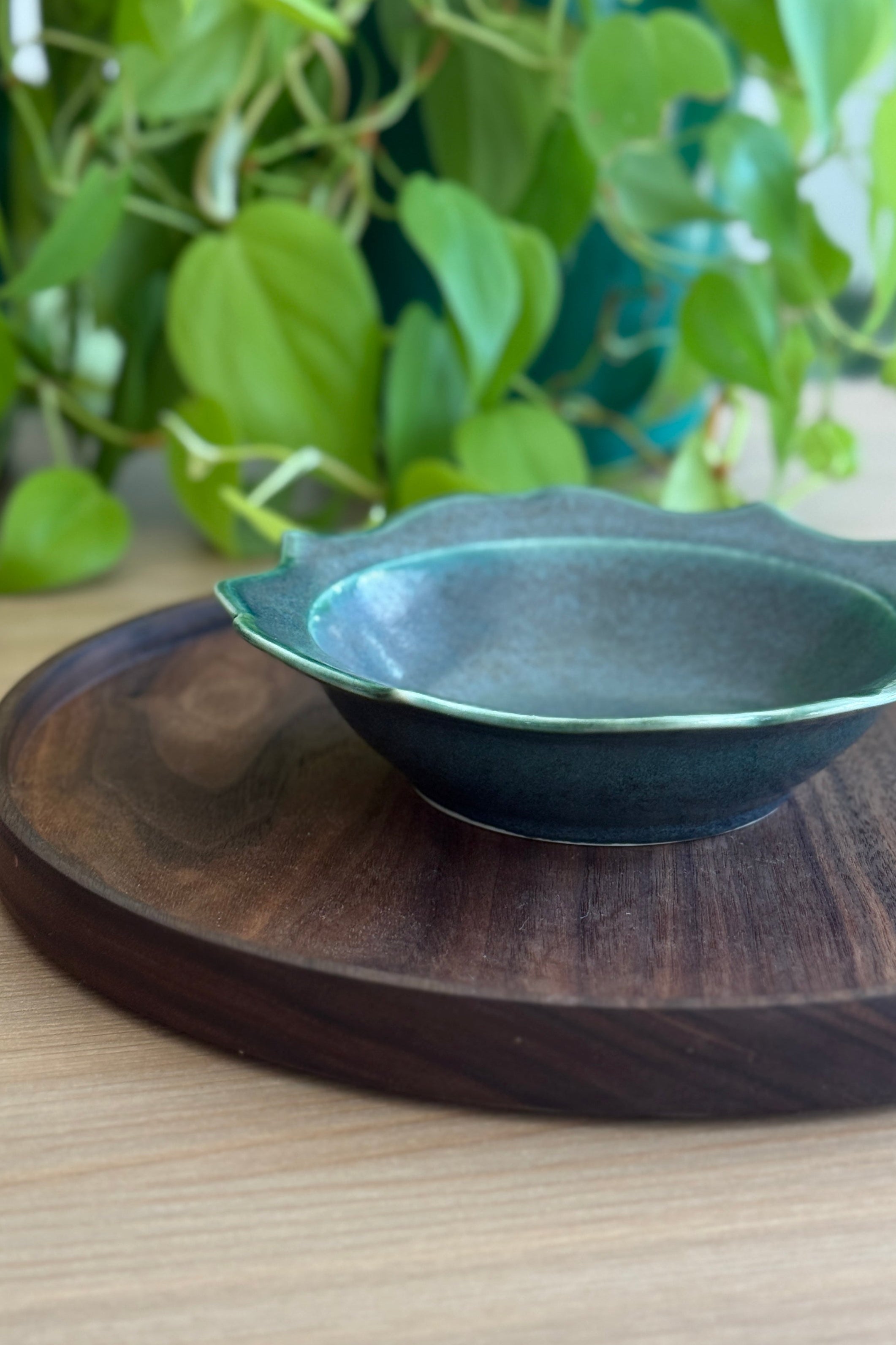 Small Flower Blossom Plate