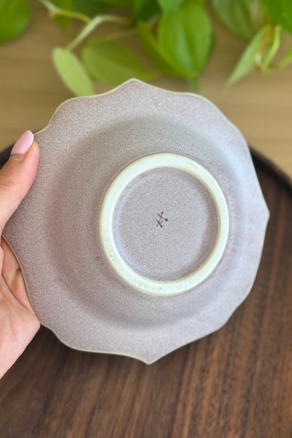 Small Flower Blossom Plate