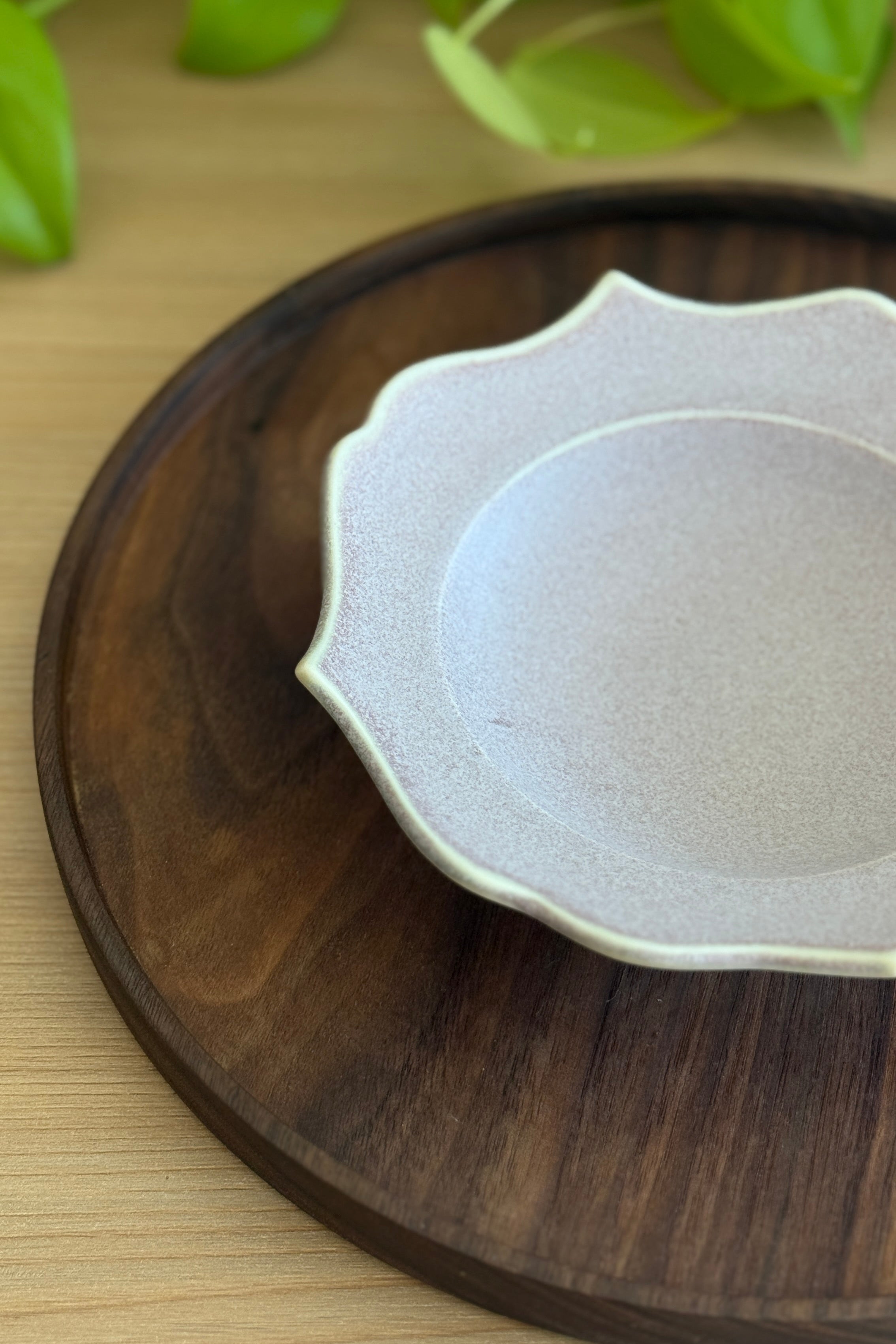 Small Flower Blossom Plate