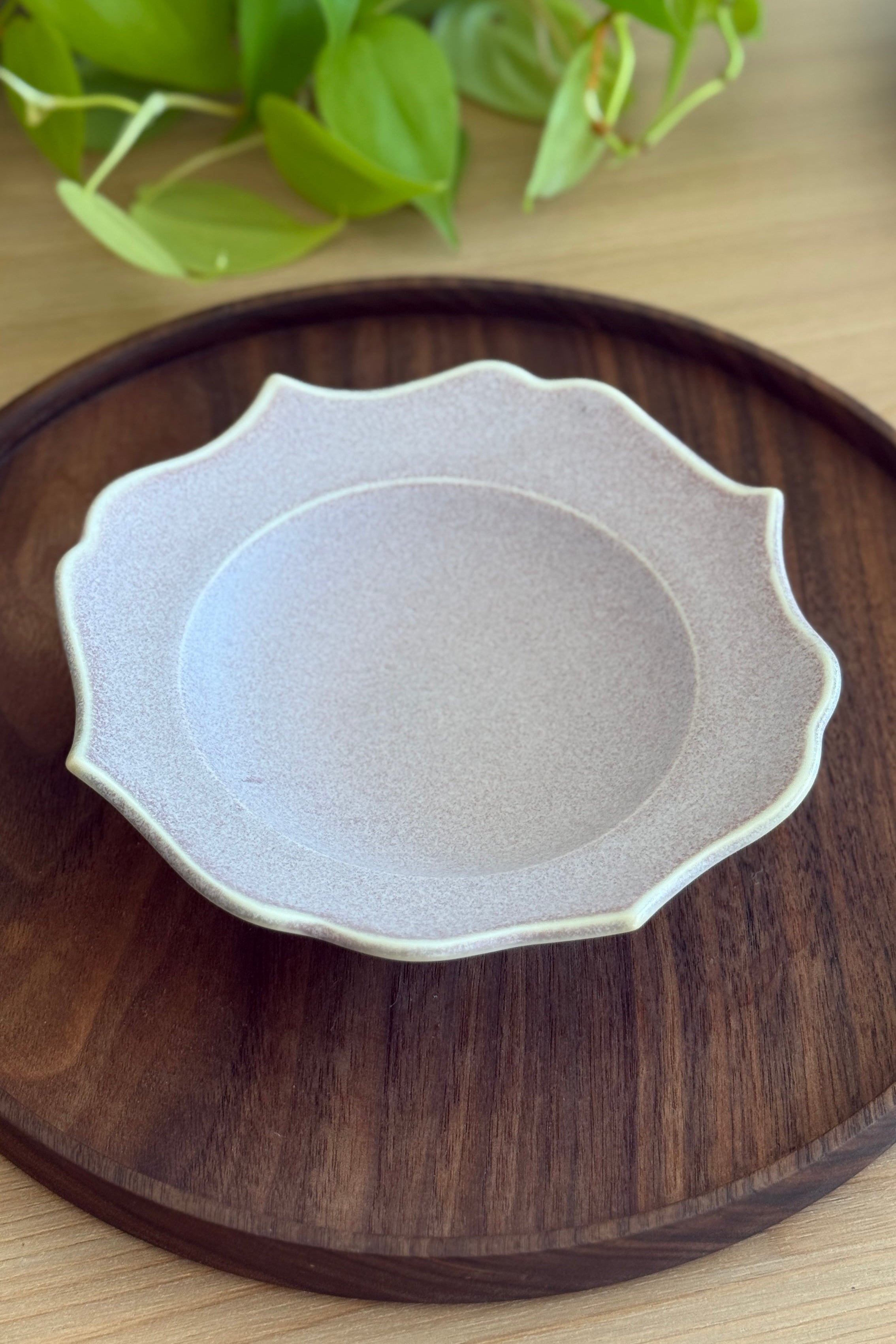 Small Flower Blossom Plate