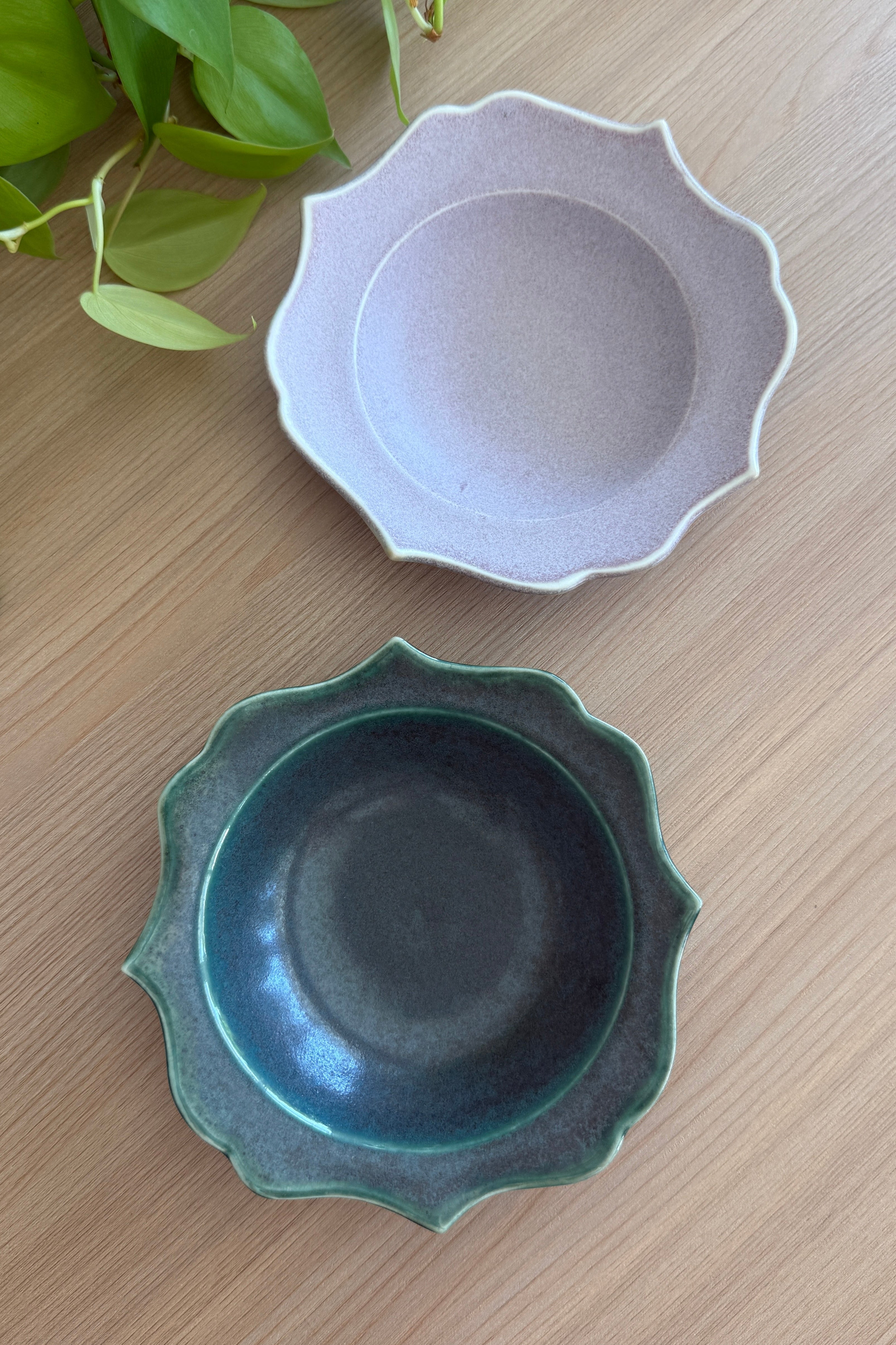 Small Flower Blossom Plate