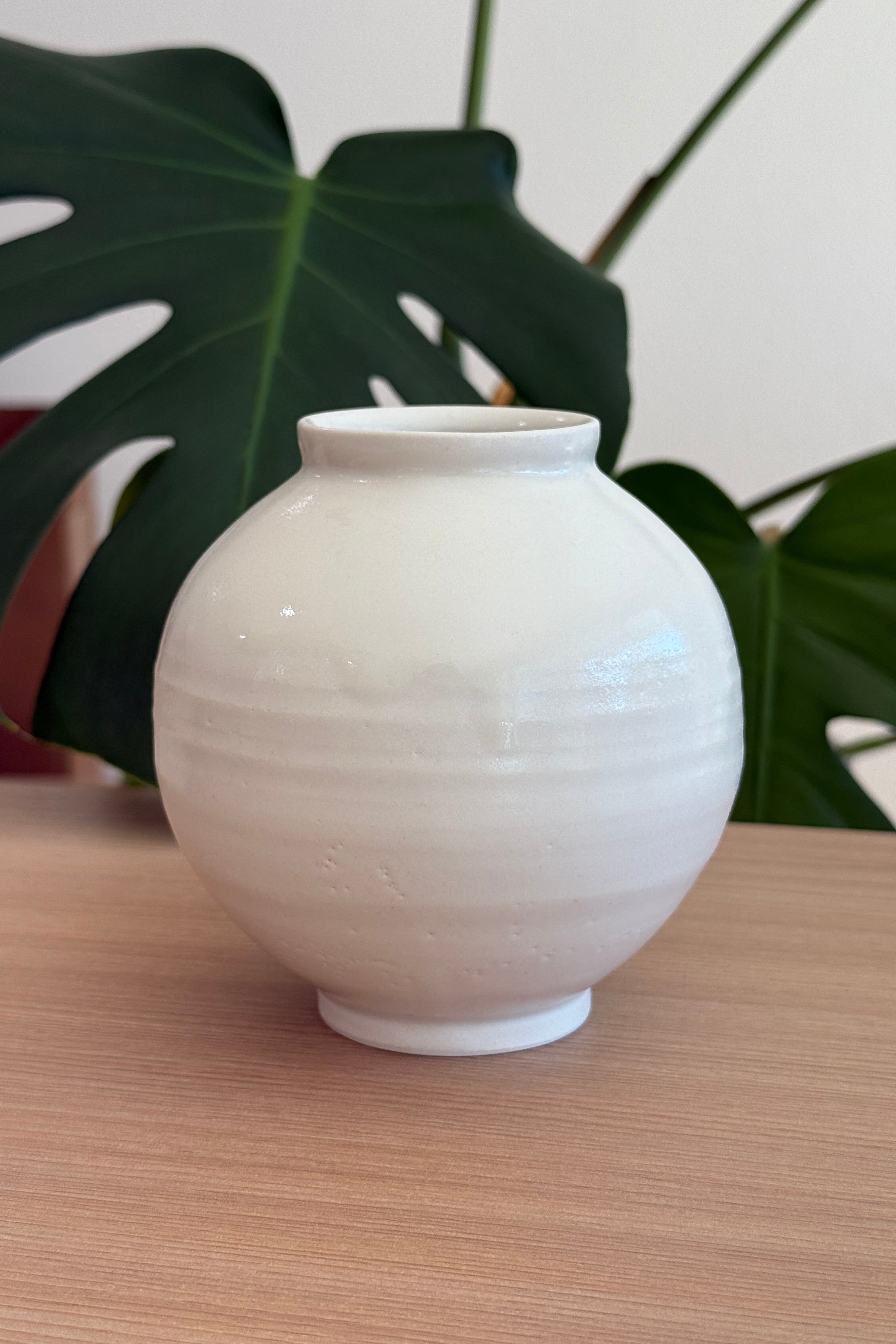 Mini Moon Jar - White (no3)