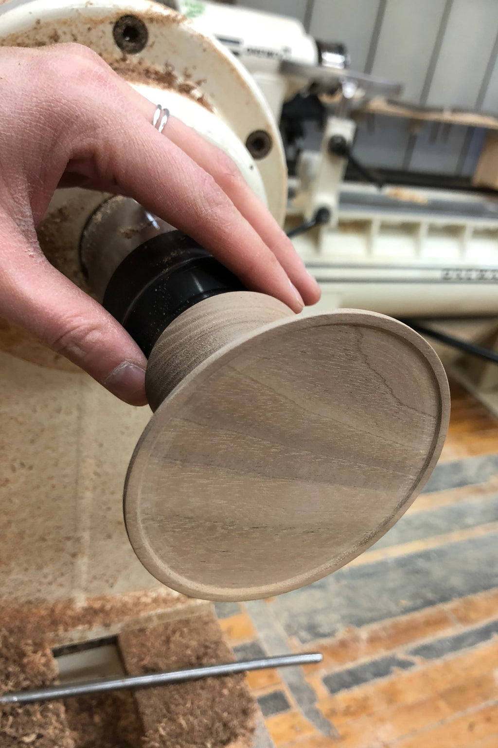 Walnut Mini Pedestal