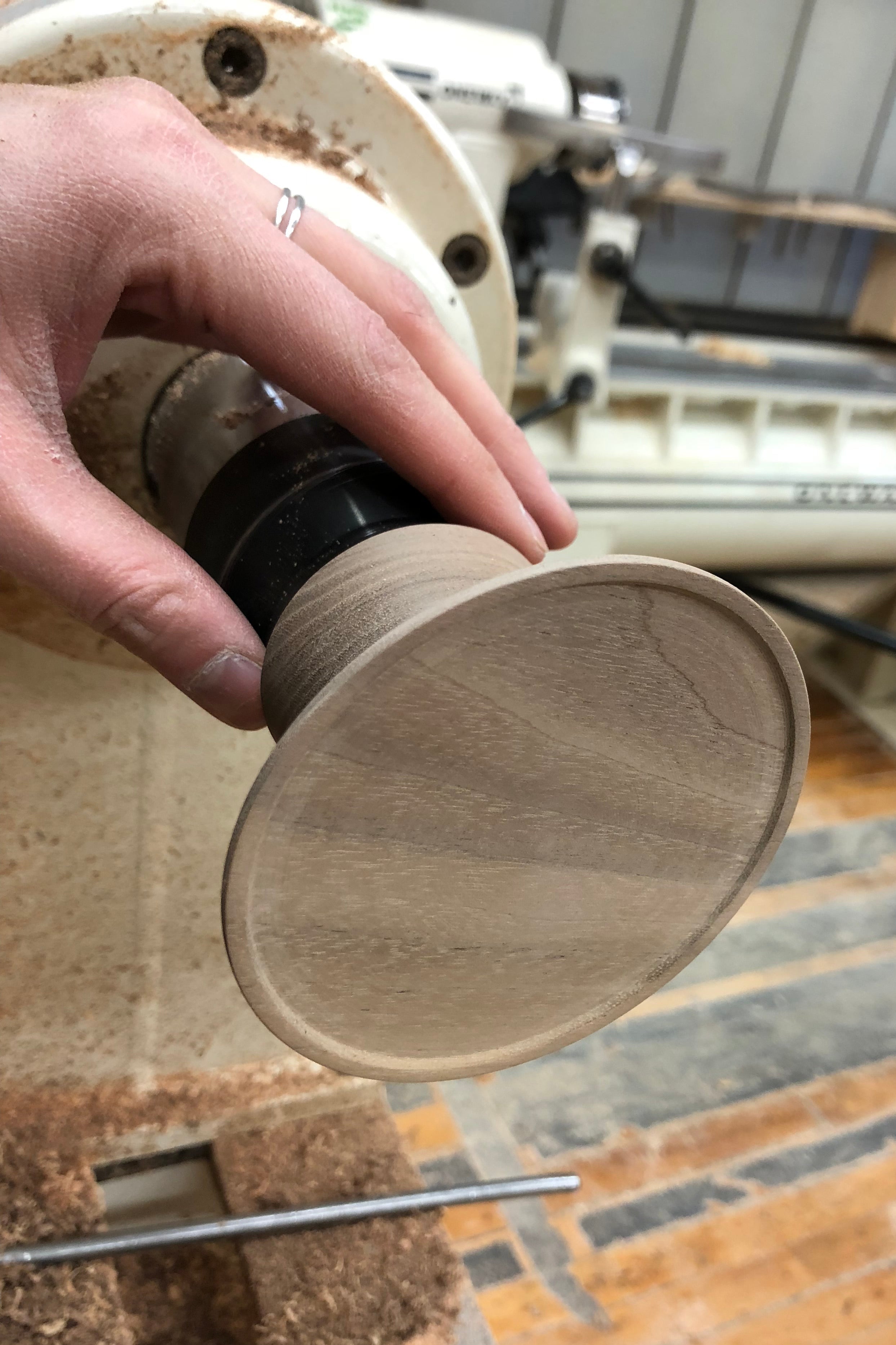 Walnut Mini Pedestal